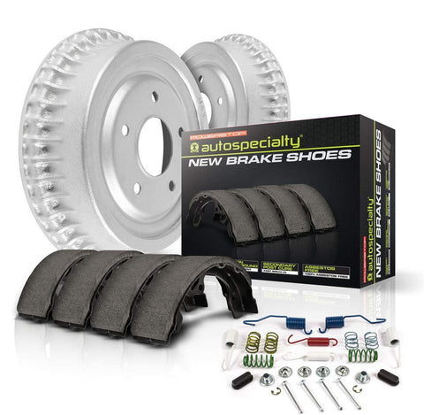 Power Stop KOE15393DK Autospeciality Replacement Rear Brake Kit- OE Rotors & Ceramic Brake Pads
