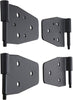 Smittybilt 7641 Black Door Hinges for Half Steel Doors, Set of 4, Black, for 1987-2006 Jeep Wrangler TJ/YJ/LJ