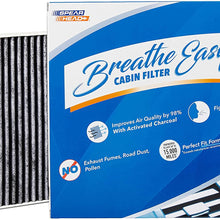 Spearhead Premium Breathe Easy Cabin Filter, Up to 25% Longer Life w/Activated Carbon (BE-161)