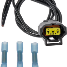 Dorman 645-136 3-Wire Alternator Connector ,Black