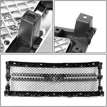 Replacement for Chevy Silverado 1500 GMT K2XX ABS Plastic Mesh Style Grille (Chrome)