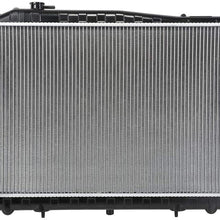 DNA Motoring OEM-RA-2215 2215 Aluminum Radiator [For 98-04 Nissan Frontier/Nissan Xterra AT]