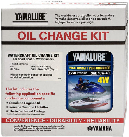 Yamaha OEM 2002-2008 FX/FX Cruiser/FX HO/FX Cruiser HO Oil Change Kit - LUB-WTRCG-KT-00