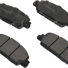 Akebono ACT1654 Ultra Premium Brake Pad Set, 1 Pack