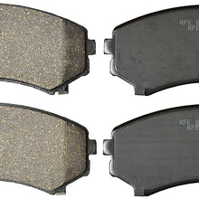 KFE KFE867-104 Ultra Quiet Advanced Premium Ceramic Brake Pad Front Set for: 2004-2011 Mitsubishi Endeavor, Montero; 2004-2004 Isuzu Rodeo, Rodeo Sport, Axiom; Honda Passport