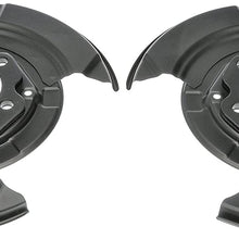 Dorman 924-373 Rear Brake Dust Shield for Select Lexus / Toyota Models, Black