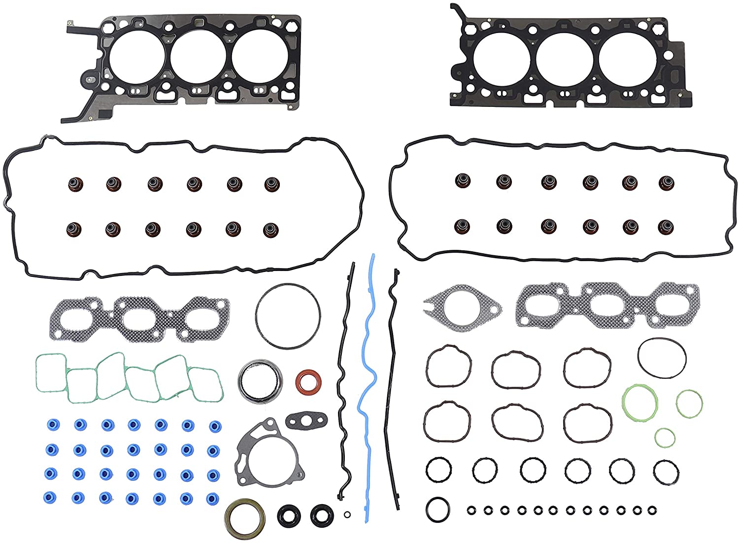 DNJ HGS4273 Head Gasket Set For 10-12 Ford, Mazda, Mercury/Escape, Fusion, Tribute, Mariner, Milan 3.0L V6 DOHC