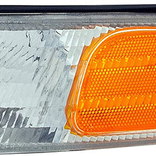 Dorman 1630244 Front Driver Side Turn Signal / Parking Light Assembly for Select Ford Models