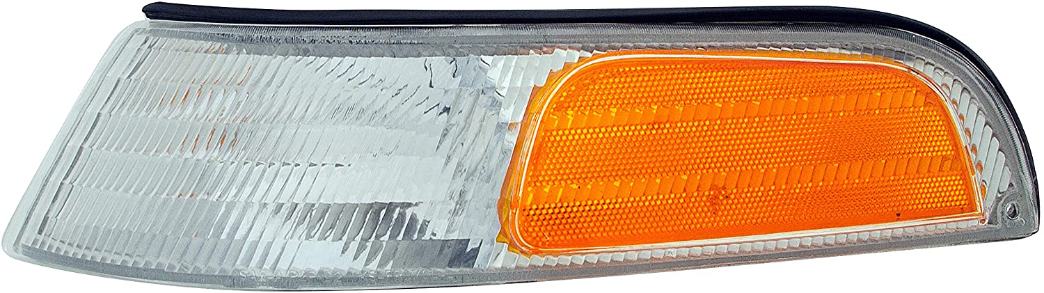 Dorman 1630244 Front Driver Side Turn Signal / Parking Light Assembly for Select Ford Models