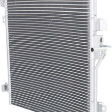 A/C Condenser Compatible with 2007-2011 Dodge Nitro Aluminum Core