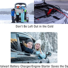 Stalwart 75-CAR1051 for 12V Lead Acid Automotive Batteries – 2, 10, and 50 Amp Analog Starter