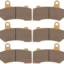 Zinger Brake Pad for Harley Davidson 08-18 FLHTCU Ultra Classic Electra Glide,08-16 FLHR Road King,08-18 FLHRC Road King Classic,08-14 FLHX Street Glide,VRSCDX/VRSCF,2Front +1Rear Sintered Brake Pads