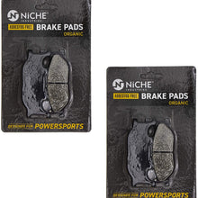 NICHE Brake Pad Set For Yamaha V Star 1100 3XF-W0045-50-00 5VU-25805-00-00 Complete Organic