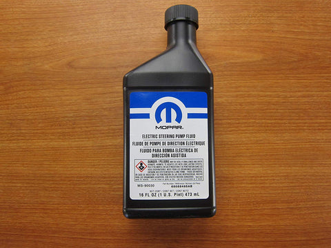 Mopar Chrysler Dodge Jeep Ram One Pint Electric Steering Pump Fluid OEM