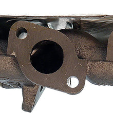 Dorman 674-598 Passenger Side Exhaust Manifold for Select Nissan Models, Black