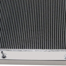 OzCoolingParts 4 Row Core Aluminum Radiator + 16" Fan w/Shroud + Thermostat/Relay Wire Kit for 1987-2006 88 89 90 91 92 93 94 95 96 97 98 99 00 01 02 03 04 05 Jeep Wrangler TJ YJ Chevy V8 Engine