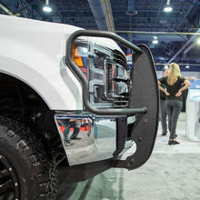 ARIES 2170014 Pro Series Black Steel Grille Guard with Light Bar, Select Ford F-250, F-350, F-450, F-550 Super Duty