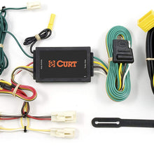 CURT 55567 Vehicle-Side Custom 4-Pin Trailer Wiring Harness for Select Mazda 3, 6, Toyota Camry, FJ Cruiser