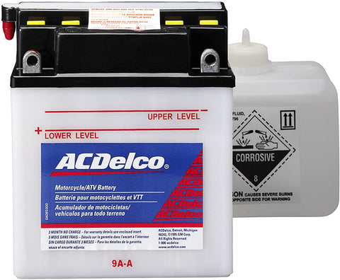 ACDelco AB9AA Specialty Conventional Powersports JIS 9A-A Battery