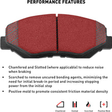 Rear Set Dynamic Friction Company 3000 Ceramic Brake Pads 1310-1965-00