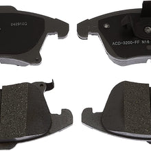 ACDelco 14D1653C Advantage Ceramic Front Disc Brake Pad Set