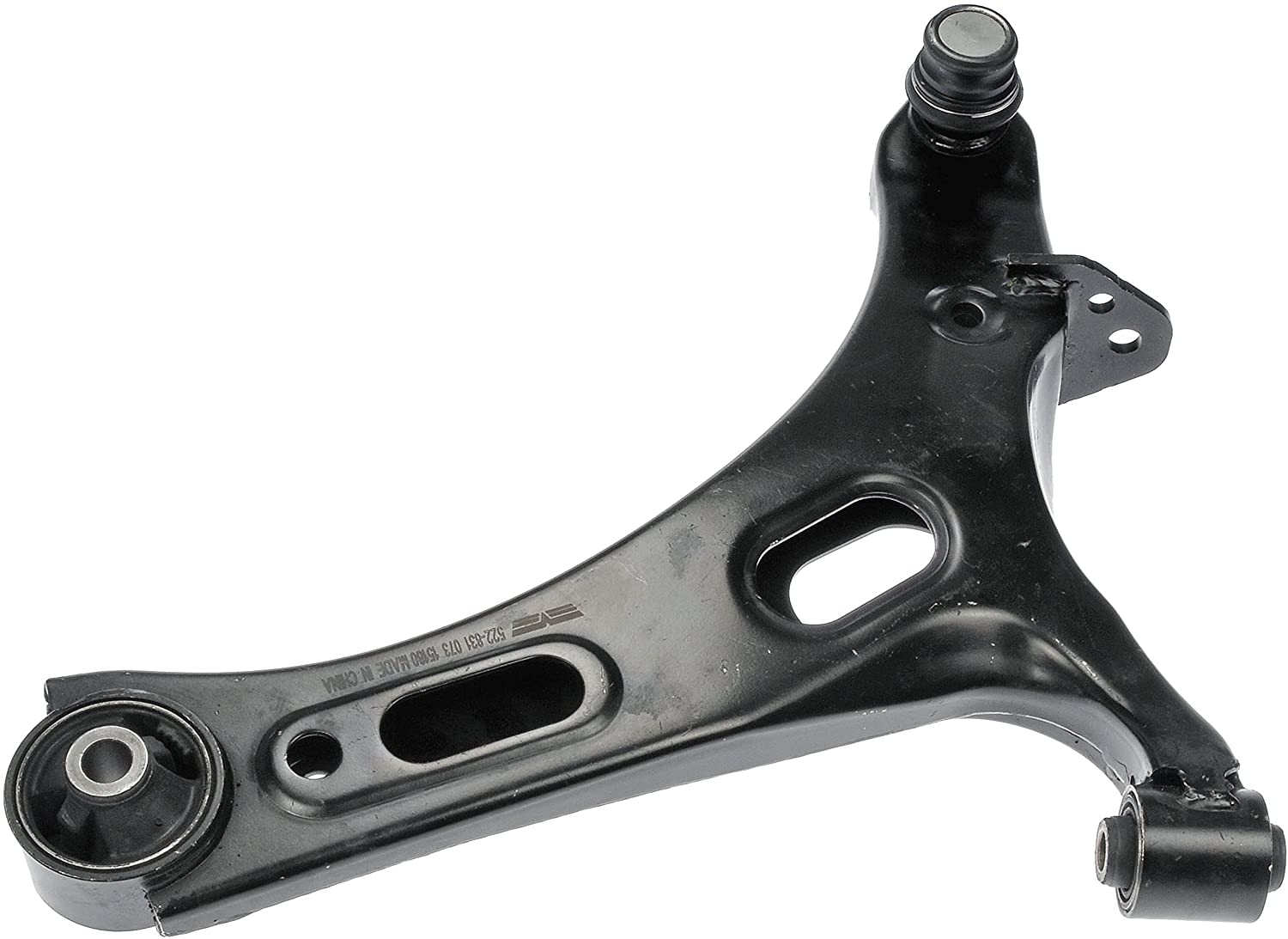 Dorman 522-831 Front Driver Side Lower Suspension Control Arm and Ball Joint Assembly for Select Subaru Models