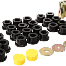 Energy Suspension (11.3106G) Control Arm Bushing Set for Mazda, Rear, Black