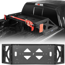 Hooke Road F150 Bed Rack Cargo Carrier Basket with Lifting Jack Mount Compatible with Ford F-150 2009 2010 2011 2012 2013 2014 5.5' 6.5' 8' Bed Pickup Truck