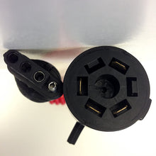 MaxxHaul 70086 7-Way Round to 4-Way Flat Trailer Plug Adaptor with 18 Inch Flexible Cable Which Extends To 36 Inches