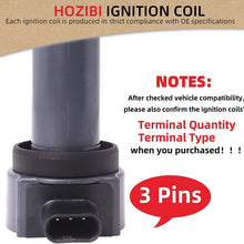 HOZIBI 1PCS Ignition Coil Compatible with 2006-2010 Dodge Charger Magnum Nitro Chrysler 300 Sebring V6 4.0L 2.7L 3.5L 4606869AA UF502