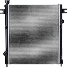 DNA MOTORING OEM-RA-2971 Aluminum Core Radiator [for 07-11 Nitro 3.7L/4.0L at],Black / Metallic
