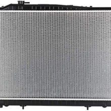 DNA Motoring OEM-RA-2459 2459 OE Style Aluminum Cooling Radiator Replacement