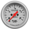 Auto Meter 4310 Ultra-Lite Electric Programmable Fuel Level Gauge