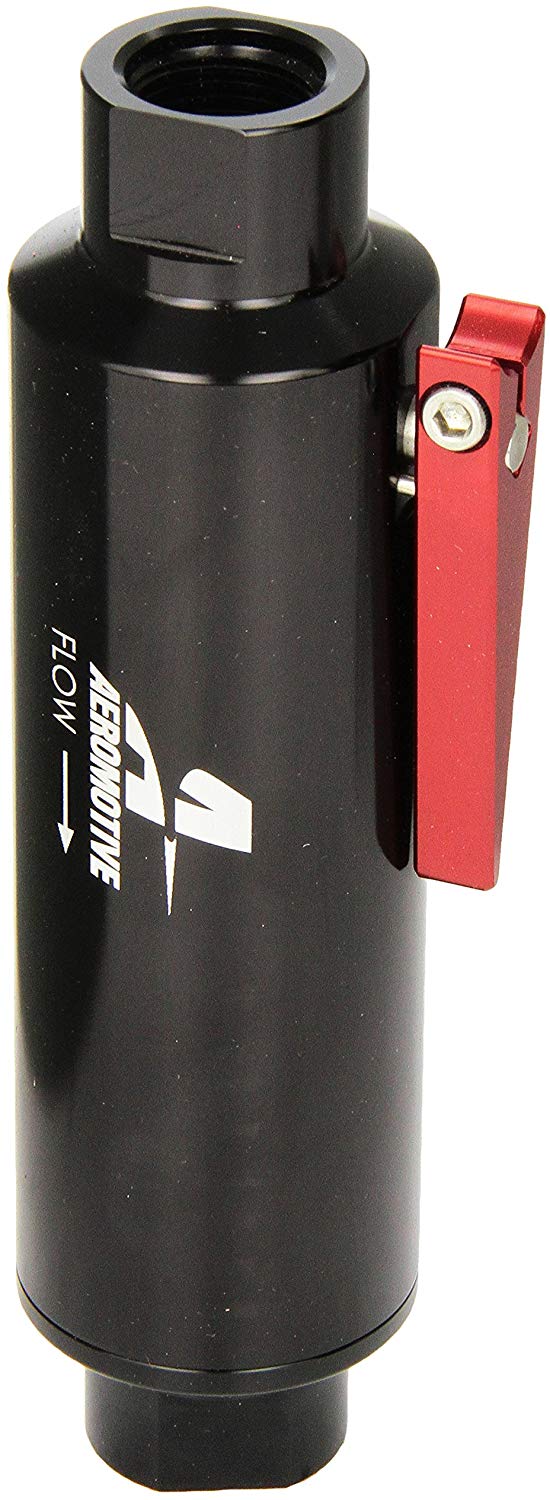 Aeromotive 12331 ORB-10 Shutoff Valve Fuel Filter
