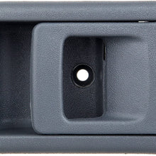 ECCPP Door handles Interior Inside Inner Front Driver Passenger Side Replacement for 2001 2002 2003 2004 Toyota Tacoma Gray(2pcs)