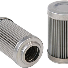 Aeromotive 12604 Replacement Filter Element, 100-Micron Stainless Mesh, Fits All 2" OD Filter Housings