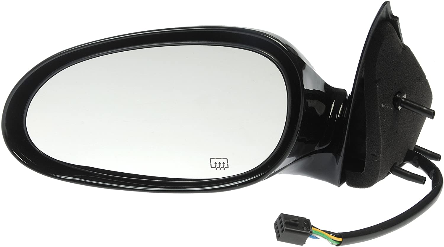 Dorman 955-1301 Driver Side Power Door Mirror - Heated/Folding for Select Buick Models, Black