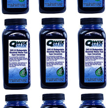 Qwix Mix Biodegradable Windshield Washer Fluid Concentrate, 1 Bottle Makes 55 Gallons - Grime & Bug Remover, Commercial Superior Grade Glass Cleaner, Easy to Mix, Box of 9