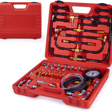 Fuel Pressure Tester, Orion Motor Tech Pro Fuel Injection Pressure Tester Kit 0-140PSI/10 Bar, For Mechanics