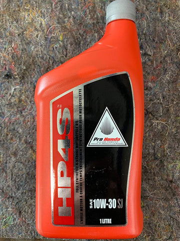 Honda Pro HP4S Full Synthetic 4-Stroke Motor Oil 10W-30 32 oz.