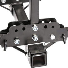 Universal 4 Bicycle Platform Bike Rider Carrier Mount Rack Fit 2" Hitch Receiver for Sport Truck SUV - 200 Lbs. Capacity, Easy Foldable, Sturdy & Rust Proof