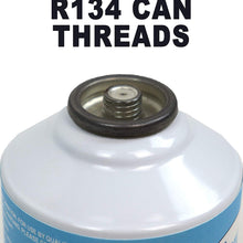 ZeroR R-134a Refrigerant - Made in USA - 12oz Cans (12 Cans)