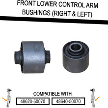 AUTOACER - 10 Piece Control Arm Bushings Upper Lower Front Rear Kit - Compatible With LEXUS LS460 LS600H