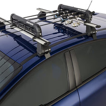 Rhino Rack Ski, Snowboard & Fishing Rod Carrier with Universal Mounting Bracket, Easy Use & Fitment, Heavy Duty; for All Vehicles; 4WD, Pick Up Trucks, SUV's, Wagon's, Sedan's; Lightweight