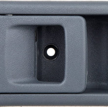 ECCPP Door handles Interior Inside Inner Front Driver Passenger Side Replacement for 2001 2002 2003 2004 Toyota Tacoma Gray(2pcs)