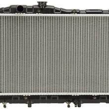 Klimoto Radiator | fits Toyota Camry 1987-1991 2.0L L4 | Replaces 1640003012 1640003021 1640074120 1640074130