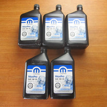 Mopar Chrysler Dodge Jeep Ram Five Quarts of SAE 5W-30 Maxpro Motor Oil New OEM