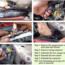 Oxygen Sensor Replacement downstream or upstream For Ford Mercury Lincoln Mazda compatible with 15719