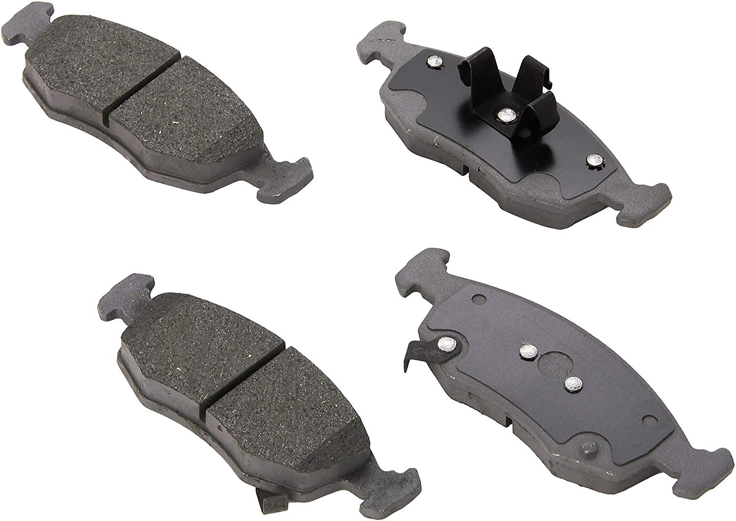 ACDelco 14D1568C Advantage Ceramic Front Disc Brake Pad Set