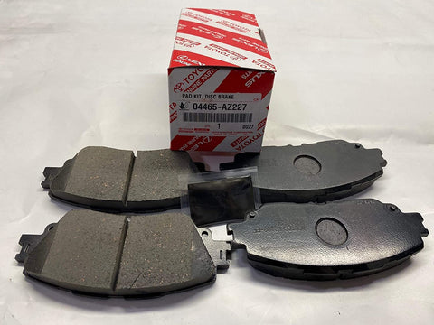 Genuine Toyota Premium Brake Pad Kit Part # 04465-AZ227